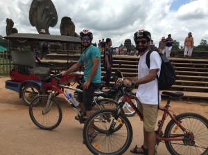 Bicycle trip of Angkor